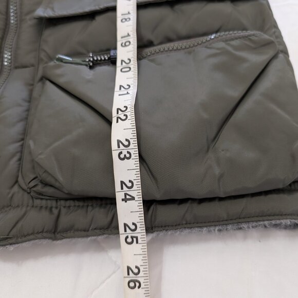 ASPEN SPORT Vest Women's L Green Full Zip Pockets Lining Outdoors Active‎ Work - Picture 11 of 12